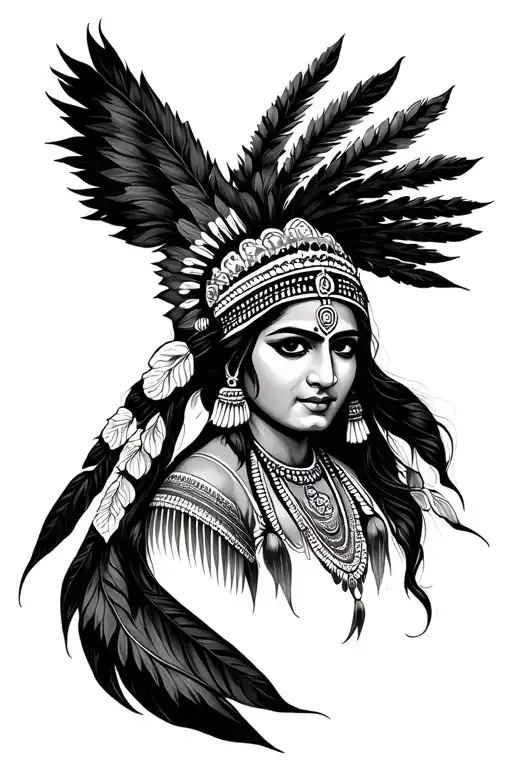 I Want An Indian Full Tattoo That Is Both Beautiful And Interesting And Dumb