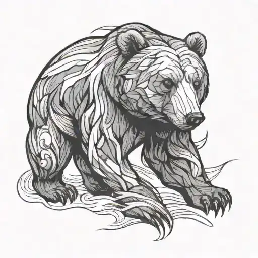 Bear Made Of Wind