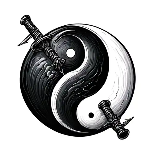 Yin Yang Katana