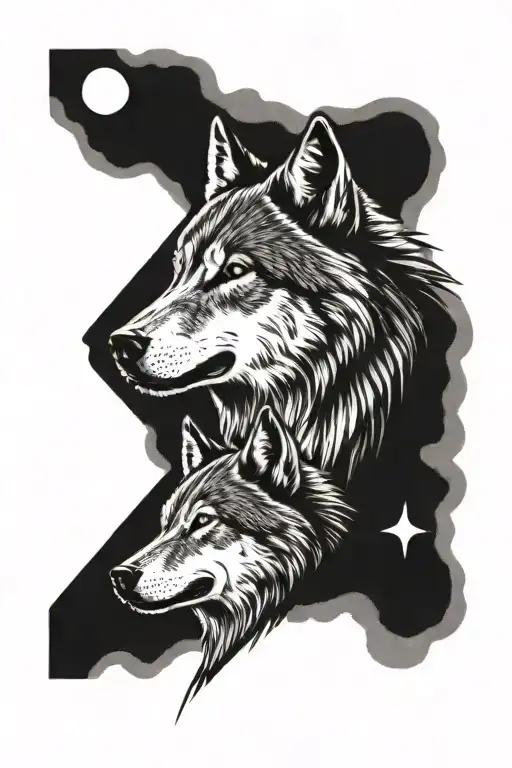 Wolves Light Dark Side