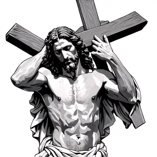 Jesus Carrying The Cross