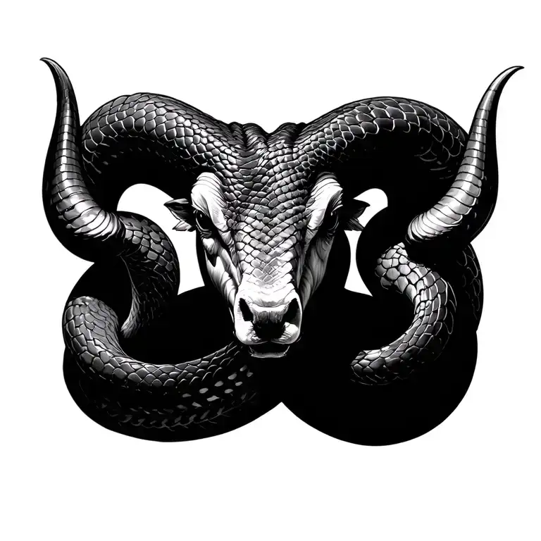 Snake Horns In A Taurus Zodiac Sign