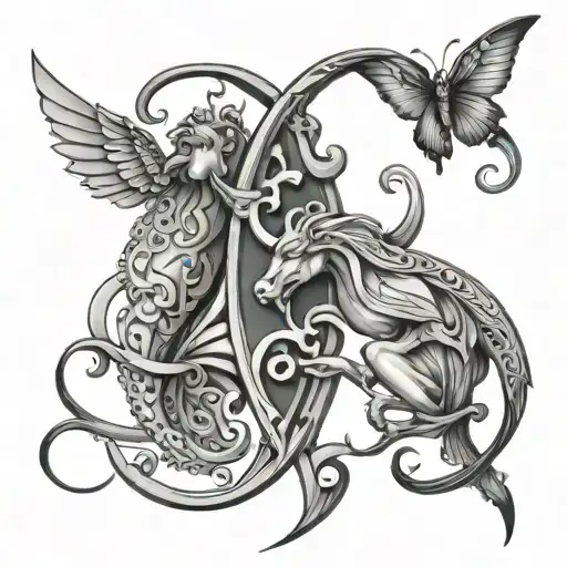 Gemini Zodiac Symbol Incorporated