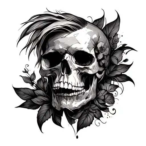 Blackout Tattoo On The Whole Arm