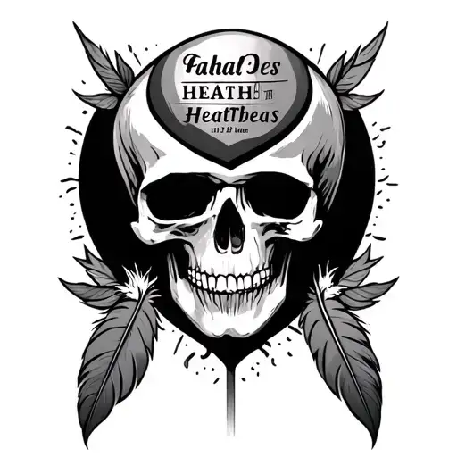 Fathers Death Date With Hearthbeats And Feathers