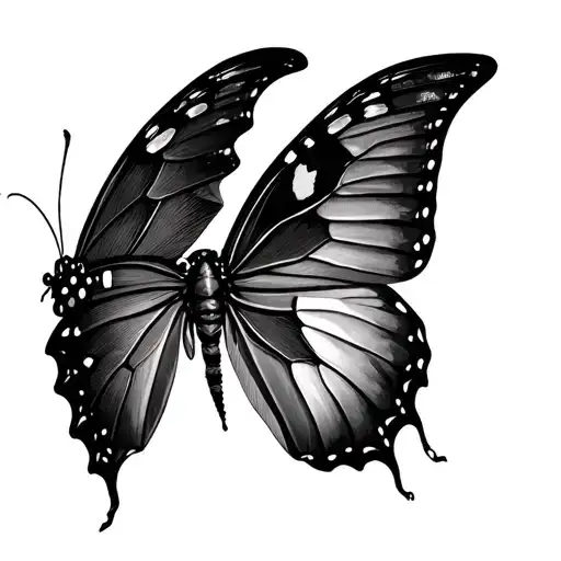 Half Moth Half Butterfly