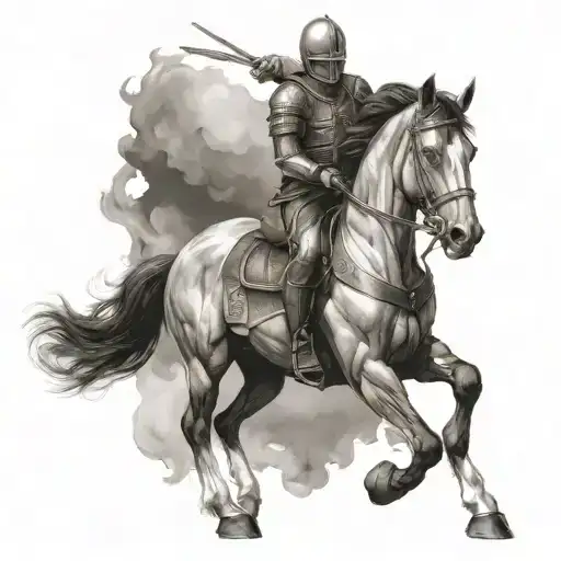 The Horse Is Prepped For Battle