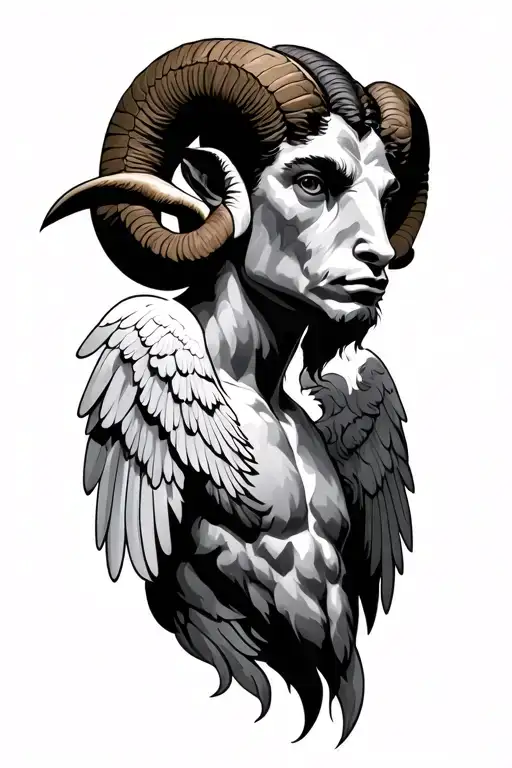 Male Aries With Wings