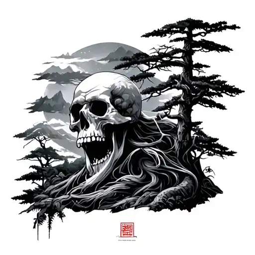 Japan Death Wisdom Force Forest