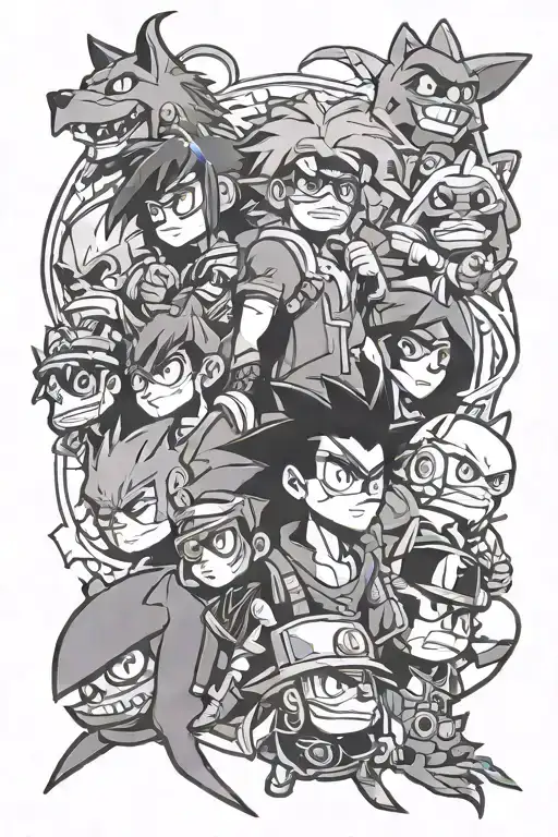 Cartoon Network Characters & Anime Characters