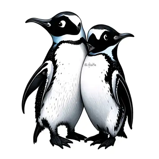 Penguin Couple