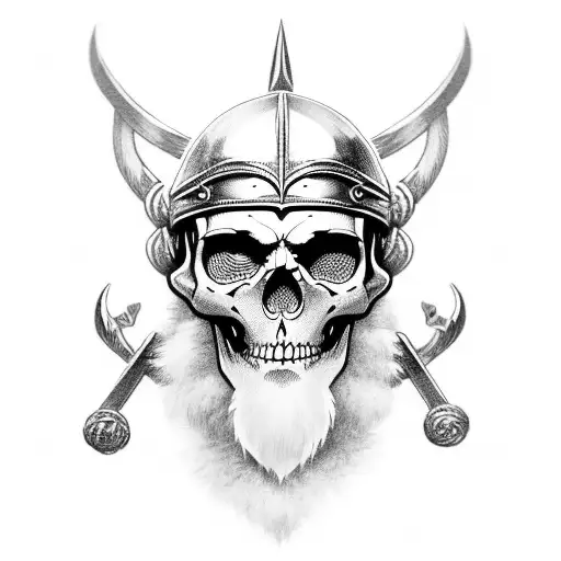 Viking Skeleton Worrior