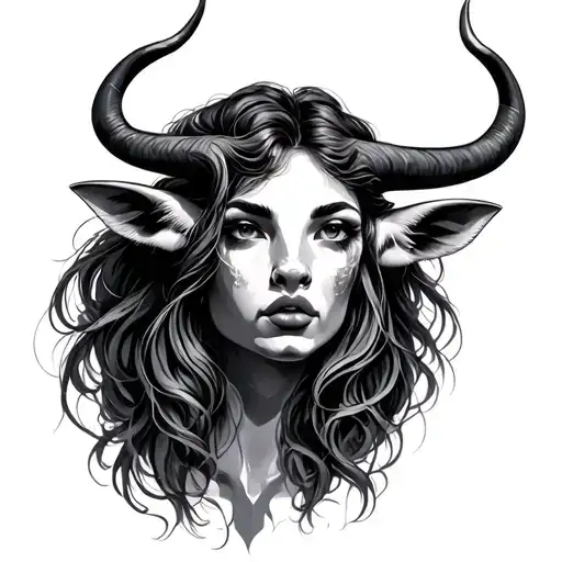 Gay Taurus Woman Face