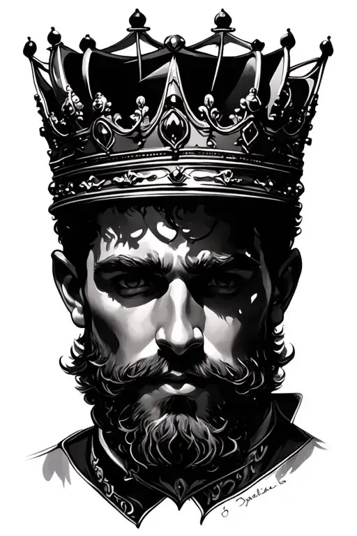 B With A Prince Crown