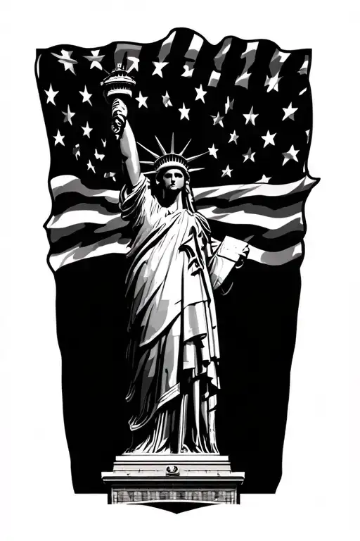 Statute Of Liberty Statue