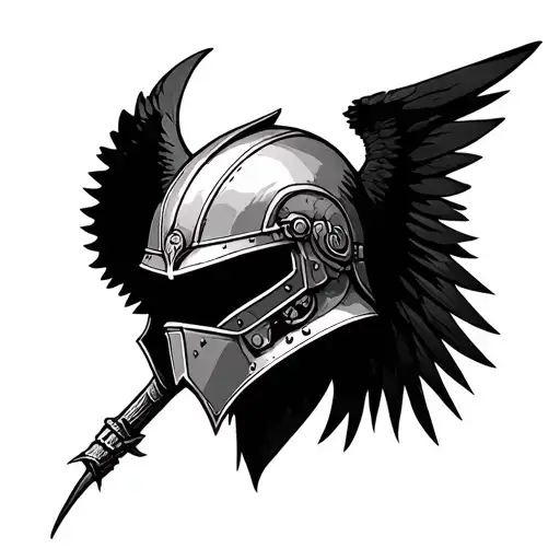 Warhammer 40K Dark Angels Helmet