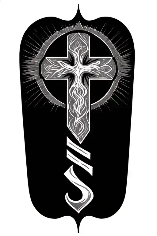 God Is Greater Than The Highs And Lows Symbols With A Cross