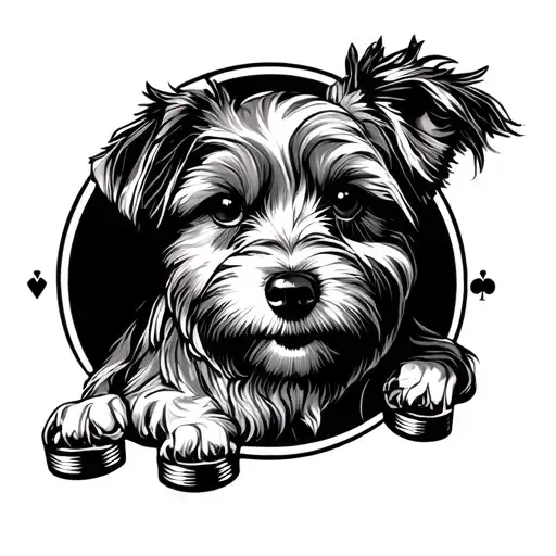 Gambling Virgo With Dog