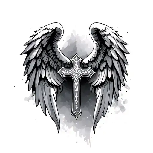 Angel Wings Cross