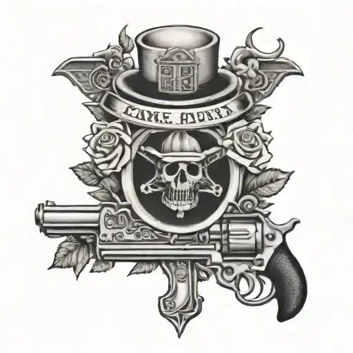 Money Gangsta Guns Roses Los Angeles