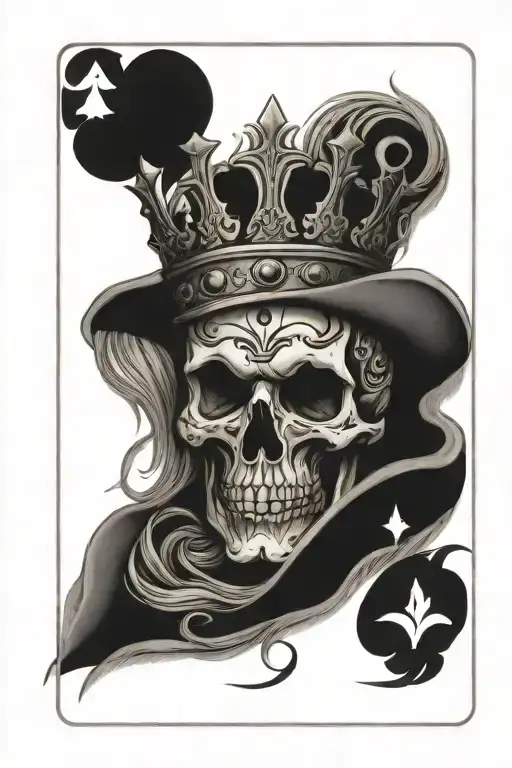 Half King Half Jack Card