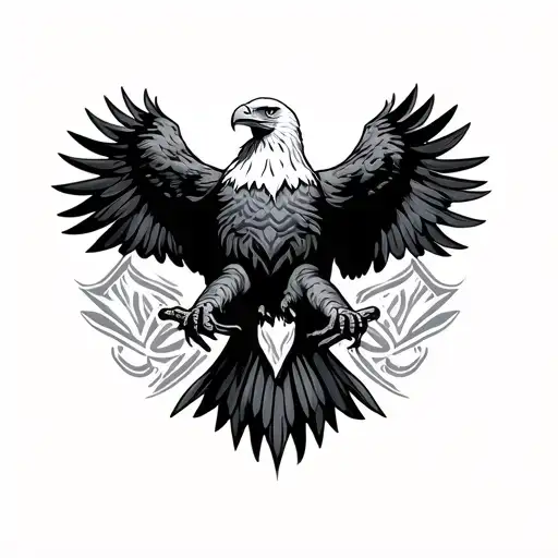 Eagle Intertwined