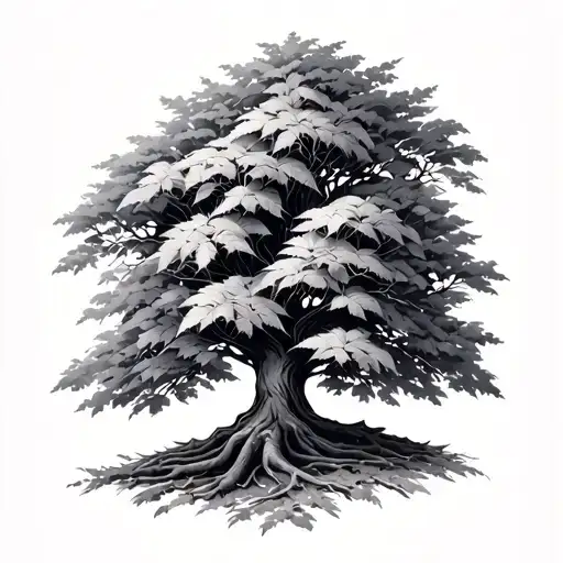 Tree With Faaling Leafs