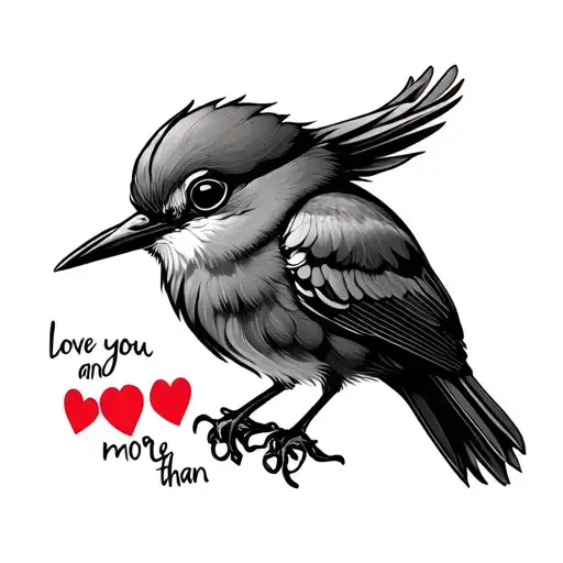Heart And Love You More Than Mel Bird