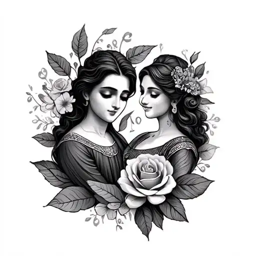 A Tatto Present To Love Mom Dad And God