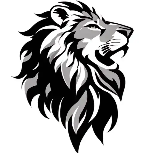 Indian Navy Symbol With Lion