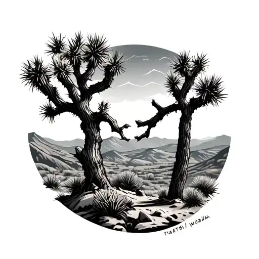 Joshua Tree Surrounded