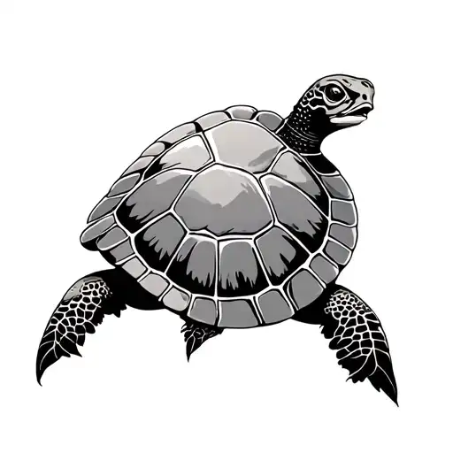 Fine Line Turtle
