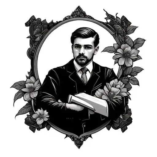 Teacher Design For Male Tattoo Design