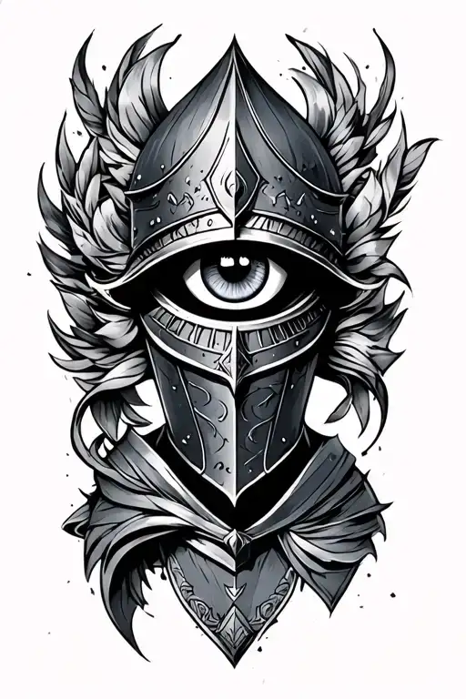 Knight And All Seeing Eye