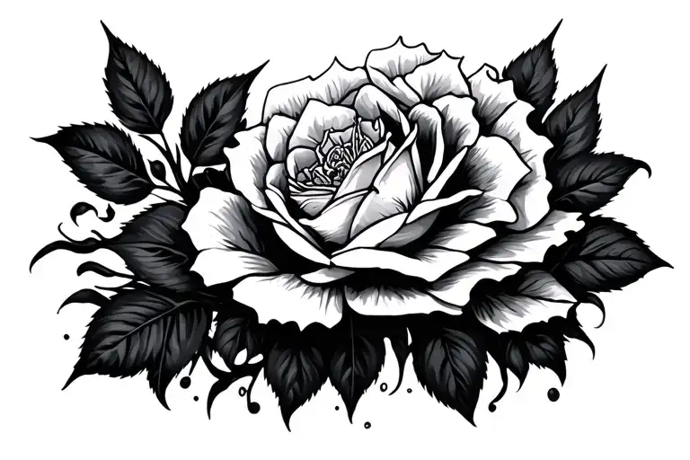 Dark Style Tattoo Graphic Design