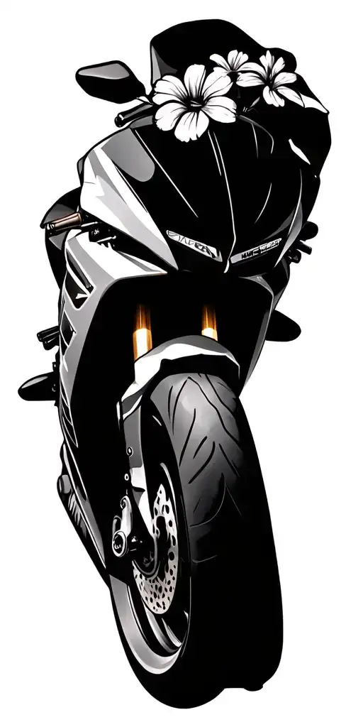 Hawaii Flowers Yamaha R1