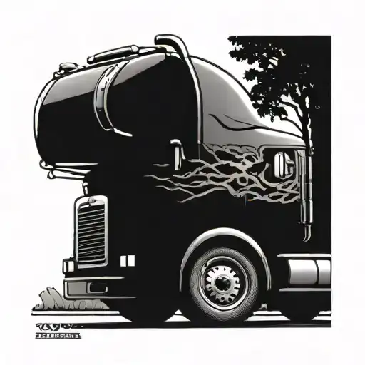 Hunting Dad Semi Truck