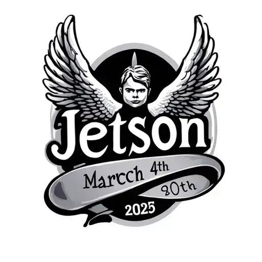 The Name Jetson With Angel Wings Incorporated And The Date March 4Th 2025