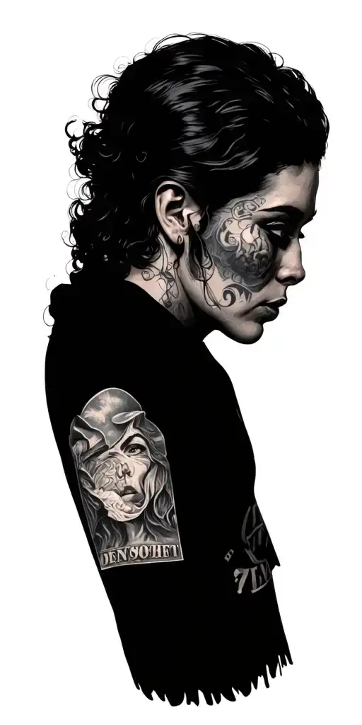 Woonsocket Rhode Island Mill With Gargoyal Watching Over