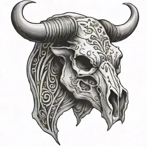 Texas Bull Skull