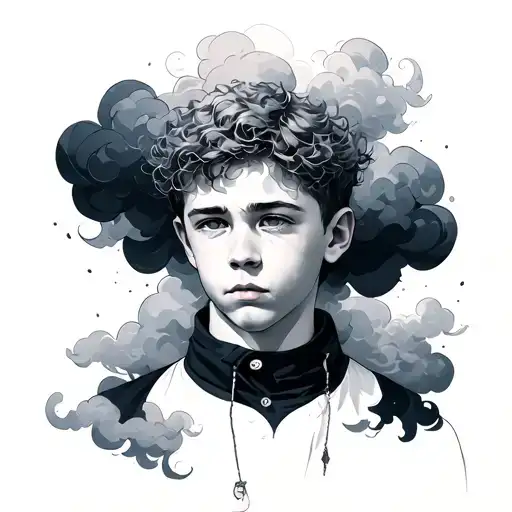 Boy With Cloud
