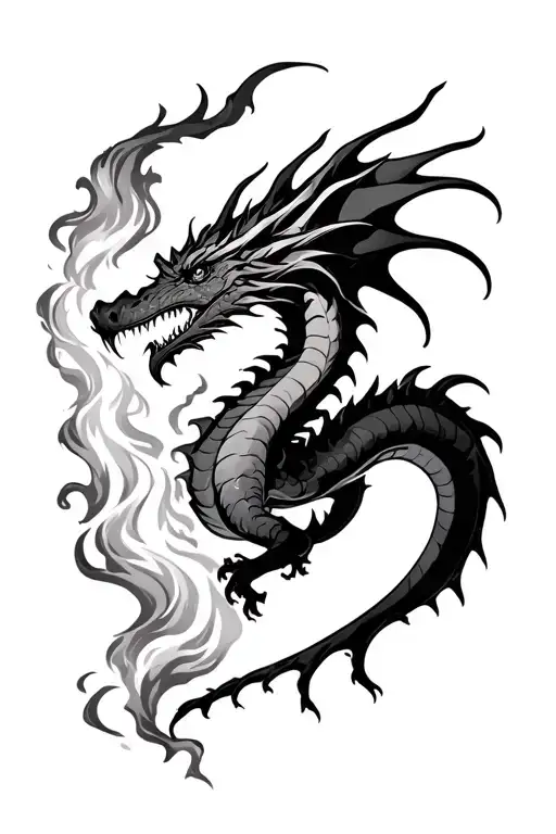 Dragon Breathing Fire