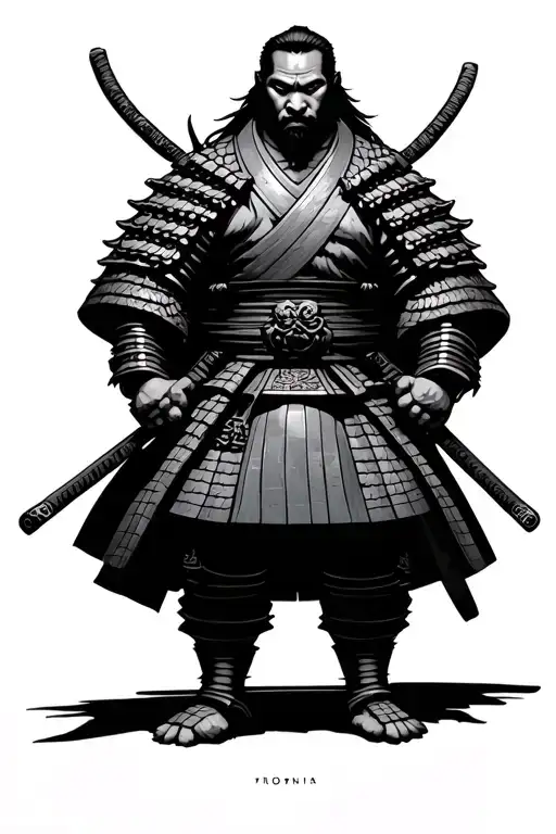 Samurai Standing