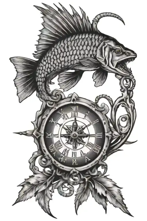 Hunting And Fishing With Roman Numerals