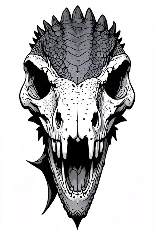 Raptor Velociraptor Skull