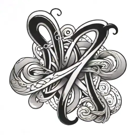 Cursive I And L Connected Line