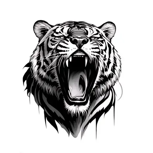 Tiger Roaring