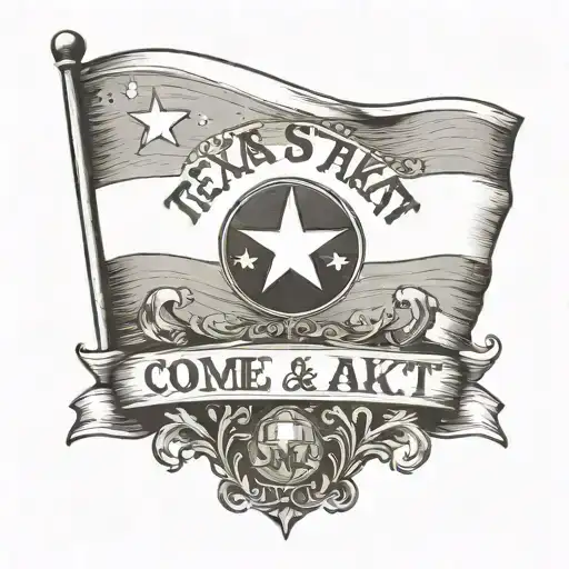 Texas Flag Come And Take It