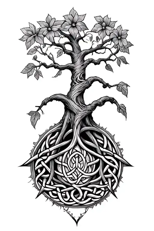 Celtic Tree Of Life Mn Are Of English Ivey