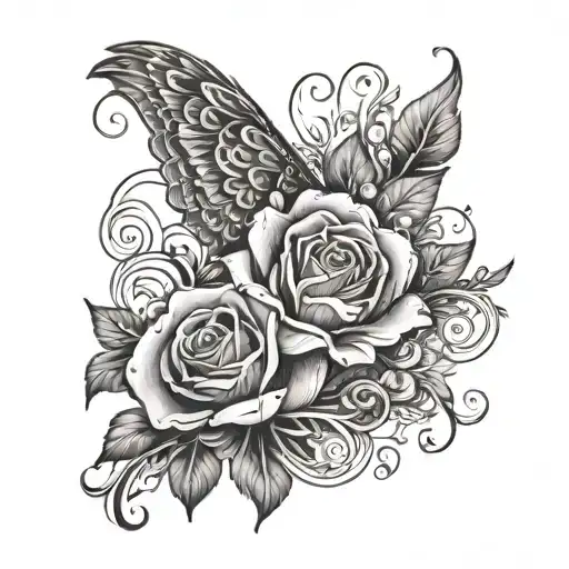 Create A Tattoo Design That Symbolizes The Emotional Journey Portrayed In 'A Flair For The Dramatic'
